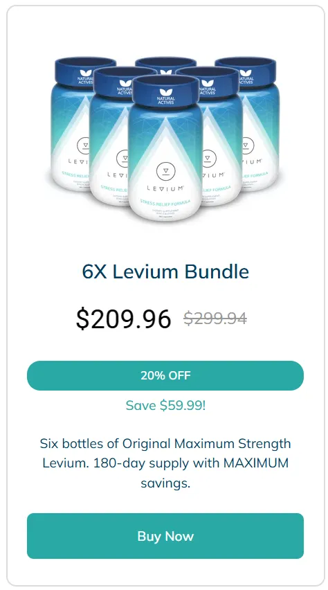 Levium 6 bottle pricing